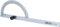 KS Tools 300.0642 Winkelgradmesser mit offenen Bogen, 200mm