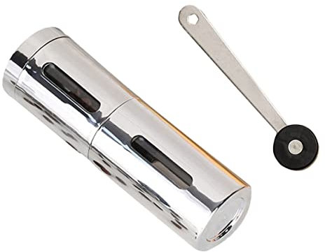 UPKOCH 1 Pc Macinacaffè Mulino a Mano Caffè Portatile Bava Manuale Caffettiera Espresso Acciaio Inossidabile Viaggiare Macchina Per Fagioli Nucleo Di Macinazione in Ceramica Importata