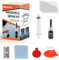 GEARMONSTER Windschutzscheibe Reparaturset Werkzeug, PKW Steinschlag Frontscheibe Glas Reparatur Flüssigkeit, Glasreparaturflüssigkeit, Reparatur Kratzern, Rissen, Auto Zubehör, Windshield Repair Kit