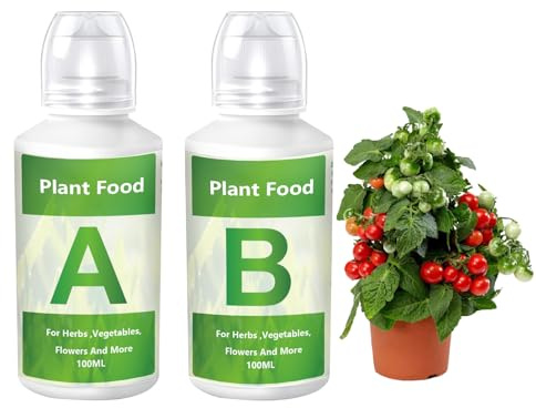 Soluzione nutritiva,nutrienti per piante idroponiche - Fertilizzante liquido per piante | Alimenti vegetali biologici, fertilizzanti liquidi per coltura A e B, nutrienti idroponici per da este