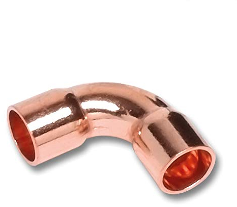 Sanitop-Wingenroth Kupfer-Bogen 5002A, 18 mm, 90 Grad, 11254 3