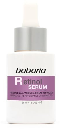 Babaria - Serum Retinol | Serum Facial Mujer Y Hombre 30ml | Retinol Puro Para La Cara | Skin Care Antiarrugas Mujer Con Mas Firmeza | Crema Hidratante Facial Para Todas Las Pieles