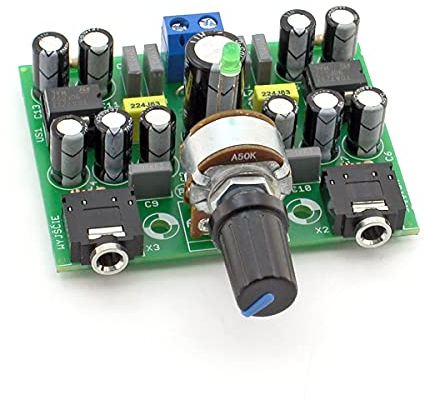 AVT1024 KIT DIY, Kopfhörerverstärker, elektronisches DIY Kit, Übungsplatine für Anfänger, Kit zum selber löten, Konstruktionsspielzeug, Bausatz