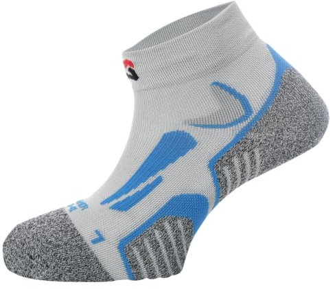 WüRTH MODYF Chaussettes de travail été grises/bleues - Taille 45-47