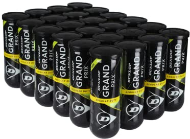 Dunlop Grand Prix Tennis Balls (24 Can Case (72 Balls), Regular Duty)