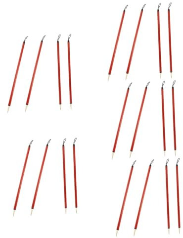 NUOBESTY 20stücke Feiner Kalligraphiepinsel Chinesische Malpinsel Für Kunst Kalligraphie Und Zeichnung Für Anfänger Und Profis Geeignet Für Textilien