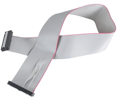 ZMYING 34-poliges simuliertes Diskettenlaufwerk-Verlängerungskabel, Flachbandkabel, flexibler Flachbandkonverter für Simulationslaufwerke, 55 cm