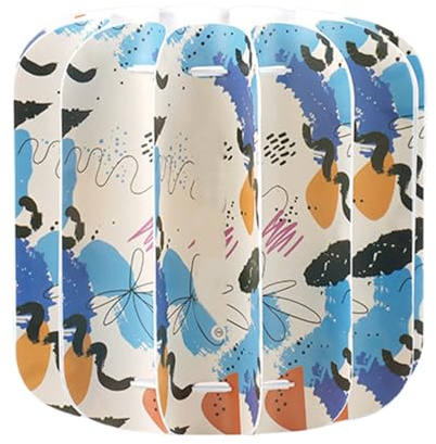 Lámpara de techo de puzzle con pantalla de lámpara de pie, lámpara de techo, decoración de luz extraíble, para balcón, casa, boda, picnic, senderismo al aire libre