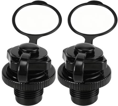 HO-SFSM 2 Stück Schlauchboot Ventil, Aufblasbare Luftventil, Ersatz Ventil, Universal 22mm, Schnelles Aufpumpen, für Schlauchboote Kajaks Flöße