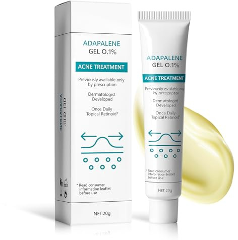 Crema Facial Anti-Acné 20 g, Hidratante, Reduce Granos & Imperfecciones, Afina Poros, Calma la Piel, Textura Ligera No Grasa, Apta para Todos los Tipos de Piel