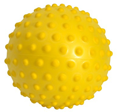 Sensy-Ball Igelball Massageball Reflexzonen Massage Selbstmassage 20 cm GELB