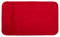 Gözze - Premium Rutschfester Badteppich, RIO, 100% Microfaser, 70 x 120 cm - Rot