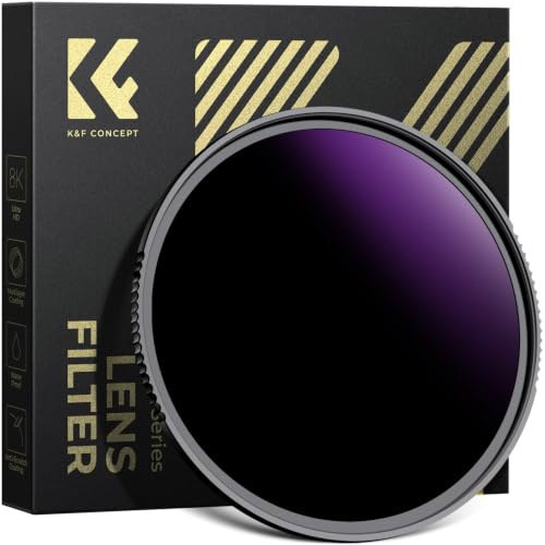 K&F Concept Filtre ND1000000 55mm 20 f-Stop 6.0 pour Éclipse Soleil Solaire