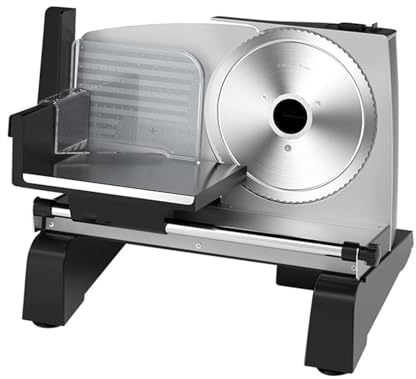 Affettatrice elettrica per carne di prosciutto di manzo, spessore 0-18 mm, liberamente regolabile, affettatrice per pane domestico, affettatrice per rotoli di montone