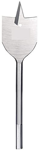 1pc 6-55mm Durable Woodworking Tool Sets Flat Drill Long High-carbon Steel Wood Flat Drills Woodworking Spade Drill Bits(50mm)