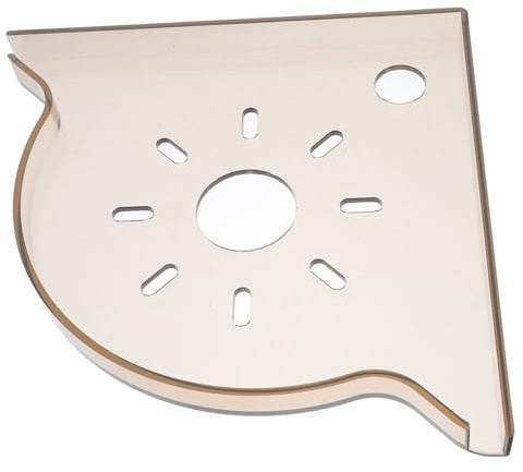 MAGICLULU Triangle Fish Tank Corner Shelf Space Saving Desktop Organizer for Aquarium Supplies Versatile Storage for Fish Food and Areas