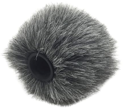 LIFKOME Protectora de Micrófono para Cámara con Filtro de Viento Antiviento Compacto y Material Absorbente para Exteriores y Reducción de Ruido