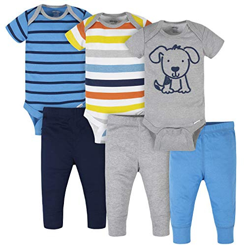 Onesies märke unisex baby 3 outfit bunt mix match nyfödd till 12 m byxset