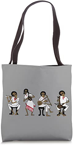 Ethiopian Traditional Music Tote Bag