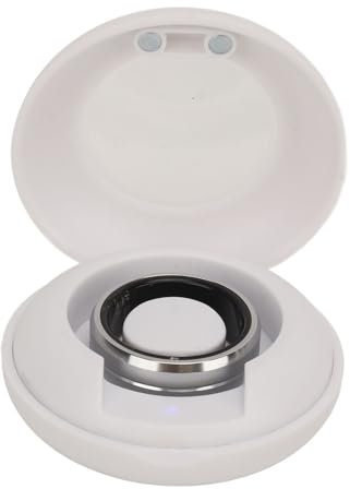 Yunir Smart Ring Health Tracker, Smart Ring for Fitness Sleep Heart Rate Blood Oxygen Tracker, Tracker Rings for IP68 Water Resistant Bluetooth Fitness, for Best Gift Give (No. 9)