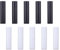 10 Stück Lippenstifthülsen Leer, Lippenstift Leer, Wiederverwendbar Leere Lipgloss Behälter, Leere Lippenstifthülsen, Lippenpflege Hausgemachte, DIY Naturkosmetik Lippenbalsam