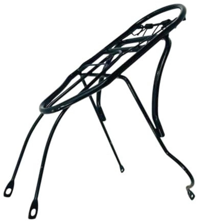 F Fityle Support de Chargement de vélo Pliant de 20 Pouces, Support de Frein à Disque, Voyage en Plein air, Transport de Livraison de Nourriture, Support pour