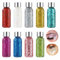 9 Bottle Body Glitter Gel, Glitzer Gesicht, Langanhaltender Glitter, Für Nägel, Gesicht, Haare Make-up, Geeignet für Karneval, Tanz, Party, Weihnachten (9 Farben)