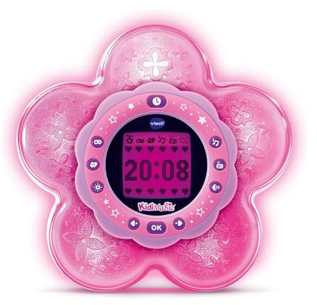 VTech KidiMagic Galaxy Light Clock radio 9 in 1 Children 6+ Years | Aurora Boreale Projector, Motion Sensor, FM Radio, MP3, Italian Language, Batteries Included