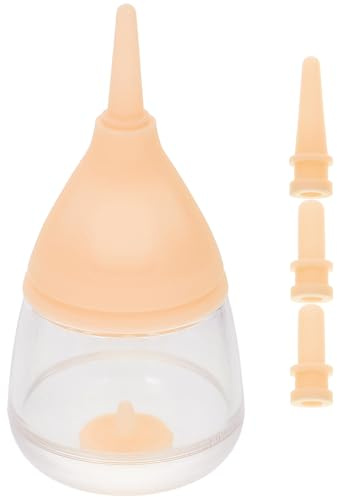 ifundom Biberón para Mascotas Recién Nacidas Capacidad de 35ml, Ligero Superficie Agradable, Adecuado para Cachorros y Gatitos Pequeños en Alimentación Diaria