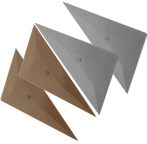 MAGICLULU Spatole Triangolari Strumenti Professionali Set 4 in Plastica per Applicazione Pellicole Adesive Auto per Oscurati e Wrapping Facile