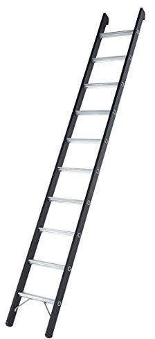 ZARGES | Schwerlast-Anlegeleiter | 60 mm Alu-Sprossen | 8 Sprossen