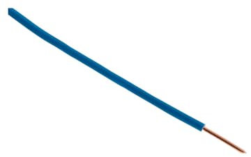 Zenitech - Câble d'Alimentation Électrique H07V-U 1,5mm² - Bleu - 5m - Conducteur Monobrin Isolé en PVC - Usage Intérieur - Idéal pour Chantiers Résidentiels et Petit Tertiaire - Supporte 700V