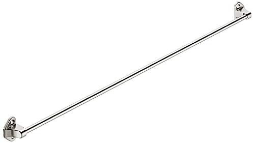 Gedotec Porte-Cravates Compact pour Armoire ou Placard Mural | Crochet Organisateur de Ceintures, Foulards, Echarpe, Accessoires et Cravates | Largeur Cintre 425 mm | Metal Acier Nickelé | 1 Piece