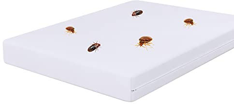 IMFAA Fully Zipper Encasement Anti Bug Bed & Anti allergy 100% waterproof Mattress Protector/full Cover (Double(137x190+40) Cm)