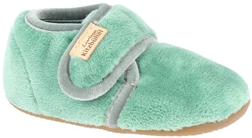 Living Kitzbühel Babyklettschuh Samt unifarben Salbei Größe EU 30