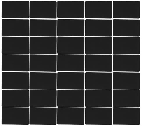 Homoyoyo 100 Tarjetas de Índice en Blanco de Papel Negro para Tomar Notas Superficie Suave y Alta Visibilidad Ideales para Scrapbooking y Aula