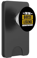 Bocce legend Giocatore di Bocces Petanque Bocce PopSockets PopWallet per MagSafe