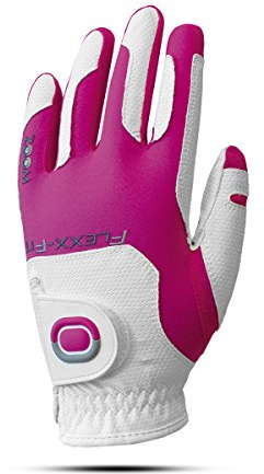 ZOOM Weather Flexx Fit Damen Golfhandschuhe Linkshand (White/Fuchsia)