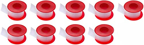 9x Rollenpflaster Fixierpflaster transparent 2,5cm x 5m