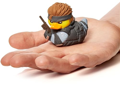 TUBBZ Metal Gear Solid Solid Snake Rubber Duck Collectible Toys Mini 5cm