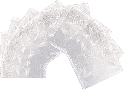 Portable Sauna Blanket, Disposable Plastic Sheeting for Body Wrap Used Inside a Far Infrared Sauna Blanket, Individual Folding, 82.6x43.3 HDPE Pack of 50