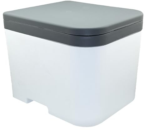 ToMTuR OGO Nomad S - Toilette divisoria con sacchetto, per furgoni, autobus, WC separatore senza prodotti chimici per camper, campeggio, giardino