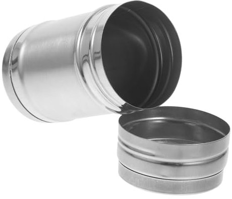 Shaker per Acciaio Inossidabile Barattolo per Condimenti Contenitore Leggero per Spezie Cucina Design Unico e Facile Manutenzione