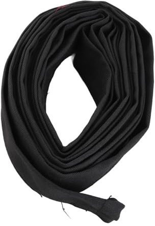 Manchon de Protection de Tuyau hydraulique en Nylon de 24,6 Pieds, Couvercle de câble de Torche Tig, Manchon de Protection en Nylon, Couvercle de câble de soudage Tig 7,5 m pour