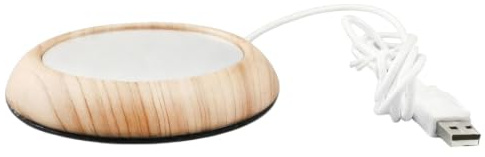 Värmare För Kaffe USB-driven Bärbar Värmplatta | Kaffevärmare Platt Skrivbords Koppunderlägg För Te, Drycker, , Kontor, Resa, Student, Lägenhet, Födelsedagar Och Jul