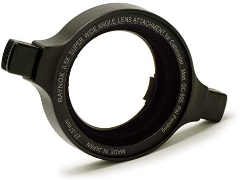 Raynox QC-505 Convertitore Grandangolo per Camcorders 0.5x