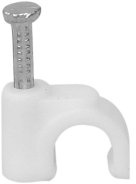 Your Cable Store 100 Pack White RG6 / 8mm Nail in Cable Clips