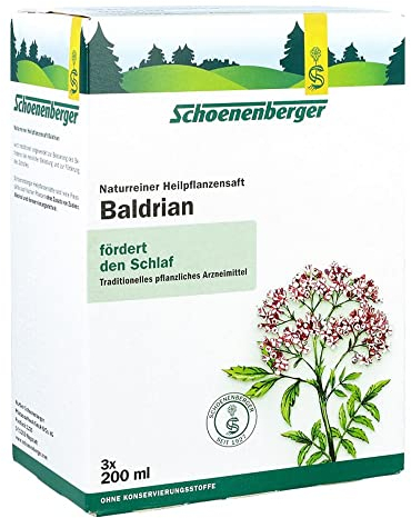 BALDRIAN HEILPFLANZENSÄFTE Schoenenberger 3X200 ml