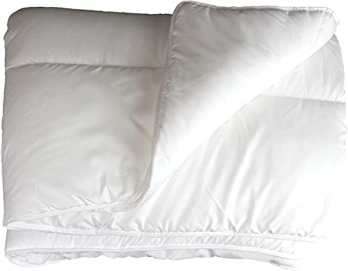 Confort Douceur d'intérieur, Couette 2 Personnes (220 x 240 cm) Blanc, Polyester