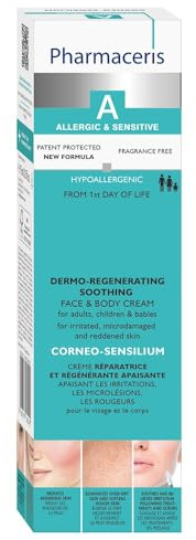 Pharmaceris A Corneo-Sensilium, Reparaturcreme, Beruhigende Creme für Allergische und Empfindliche Haut, Reduziert Rötungen, Lindert Reizungen - 75 ml